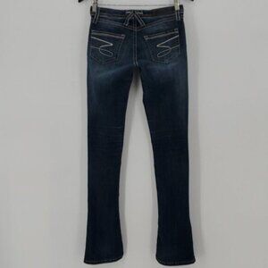 Seven7 Rocker Slim Bootcut Jeans Dark Wash Size 26